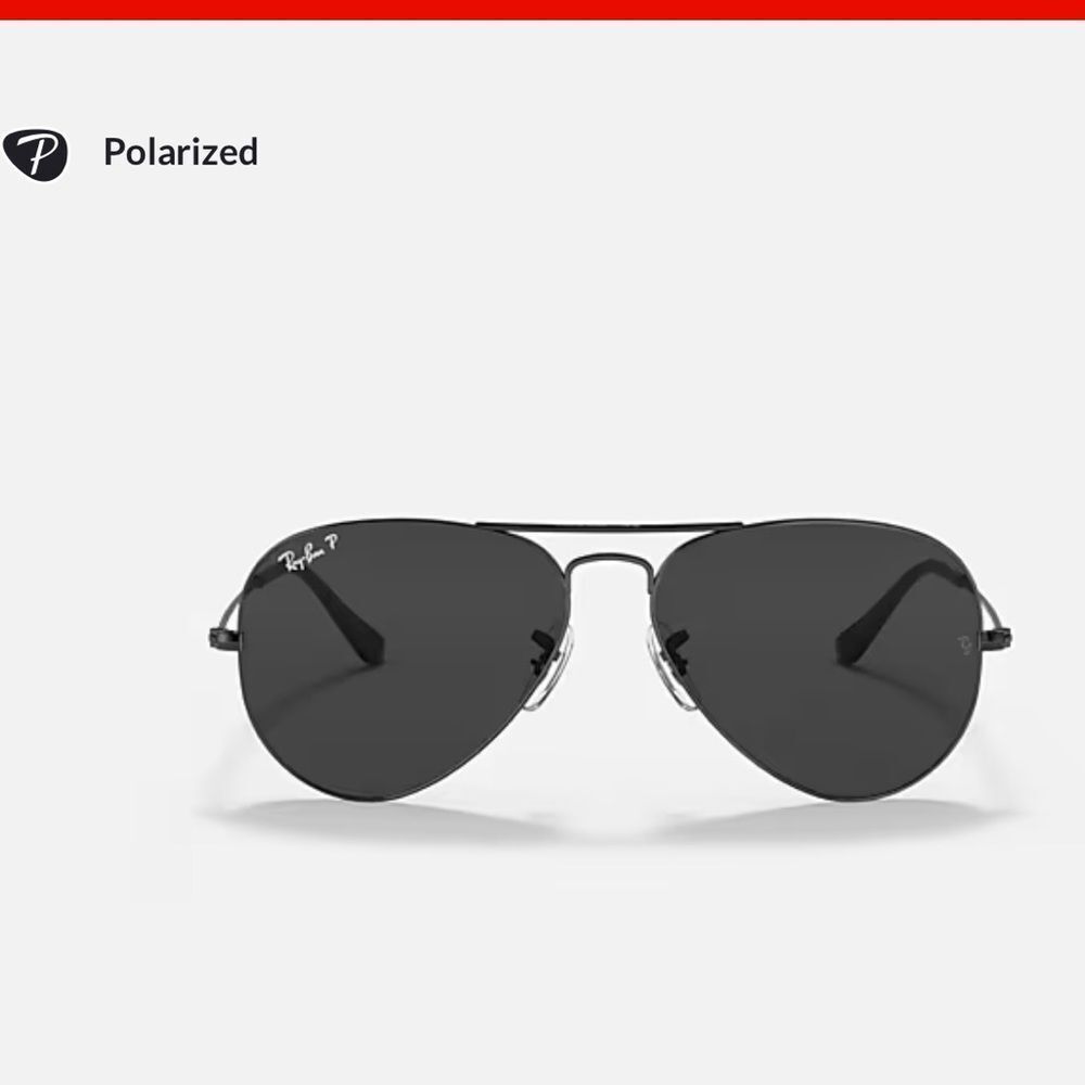 Ray-ban AVIATOR TOTAL BLACK Sunglasses
